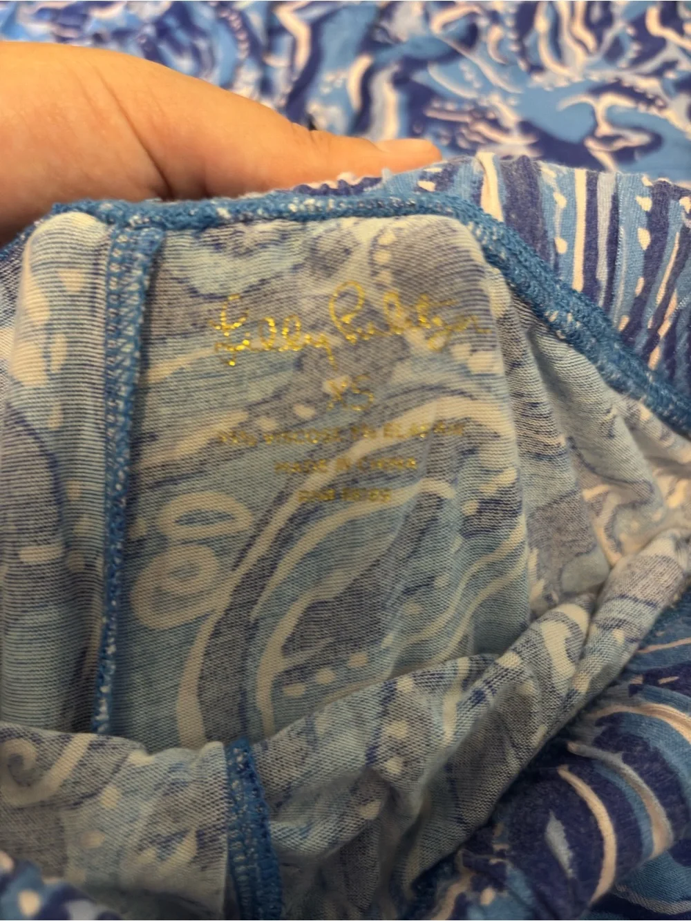 Women’s Lilly Pulitzer Pajama Set - Long Sleeve Top, Shorts & Pants - Picture 4 of 8